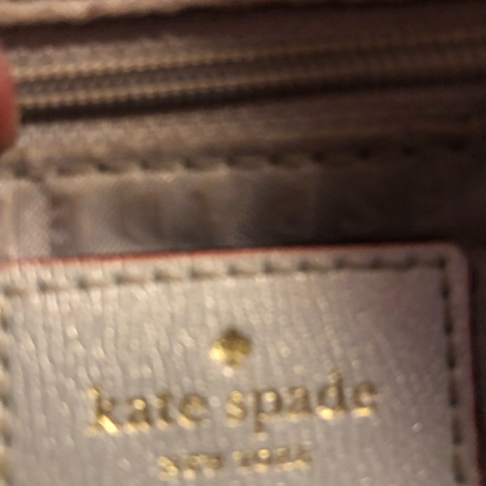 Kate Spade silver purse